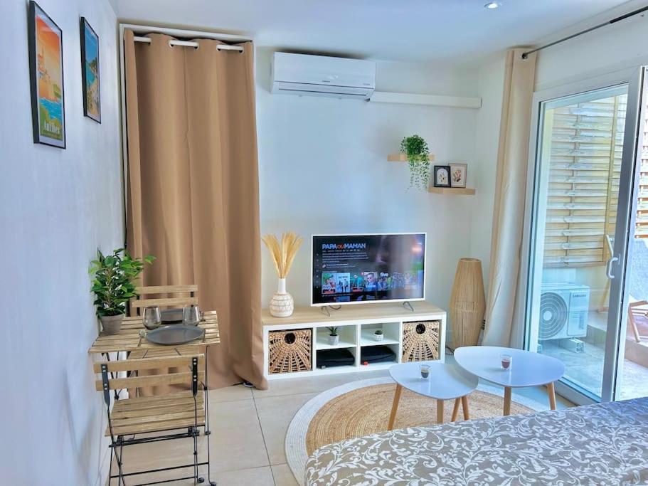 Studio Cosy Proche Plage, Parking Gratuit Juan-les-Pins Extérieur photo